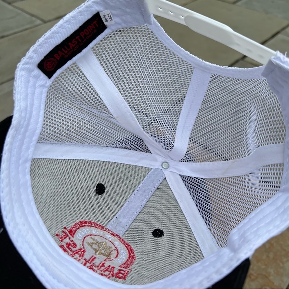 Ballast Point Brewing Company Black and White Mesh Back Trucker Hat - Picture 3 of 4